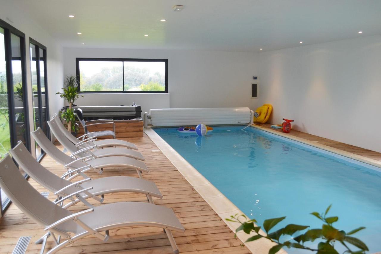 Piscine Interieure Privee Chauffee Toute L Annee Et Spa St Martin Saint-Martin-l'Hortier Exterior photo
